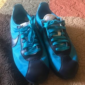 Completely custom Nikes worn once!